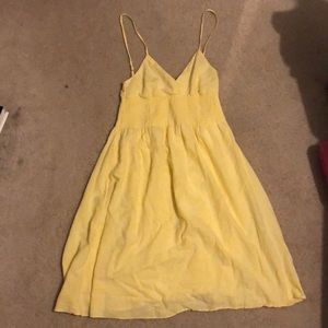 Soft yellow sundress